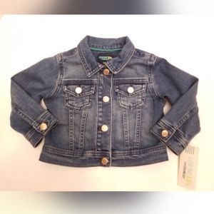 OshKosh Genuine Kids Denim Blue Jean Jacket